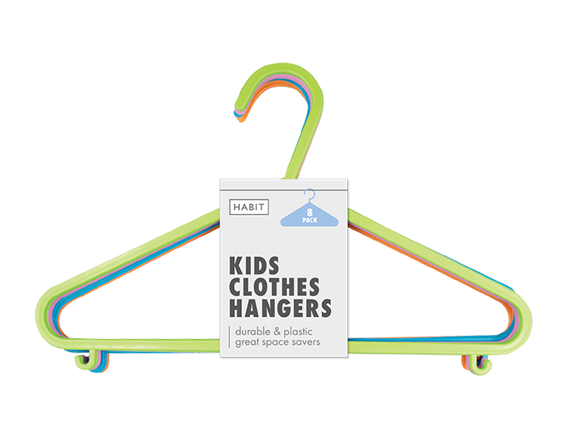 Childrens Clothes Hangers - 8 Pack